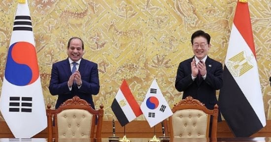 الرئيس السيسى: كوريا الجنوبية شريك مهم لمصر.. والعلاقات ستشهد نقلة نوعية