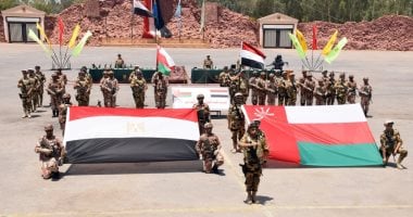بمشاركة القوات الخاصة.. انطلاق فعاليات التدريب المصرى العمانى قلعة الجبل 2