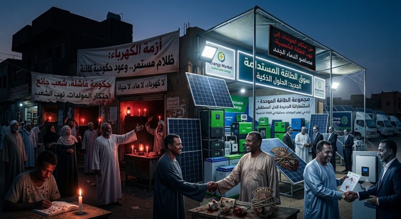 أزمة الكهرباء في الس أزمة الكهرباء في السودان: حينما تتحول معاناة المواطن إلى استثمار "للكارتيلات"