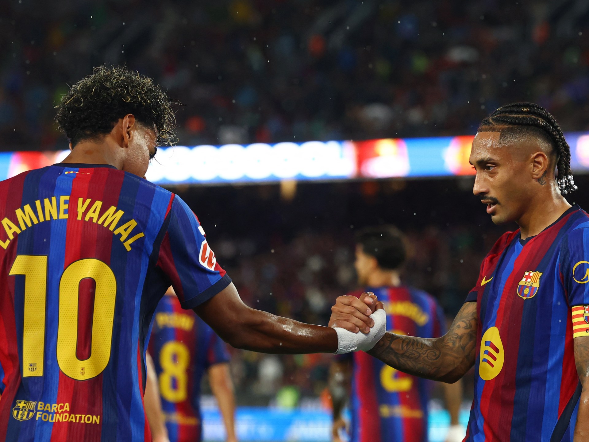 مباشر مباراة برشلونة ضد خيتافي في الدوري الإسباني لكرة القدم.. لحظة بلحظة