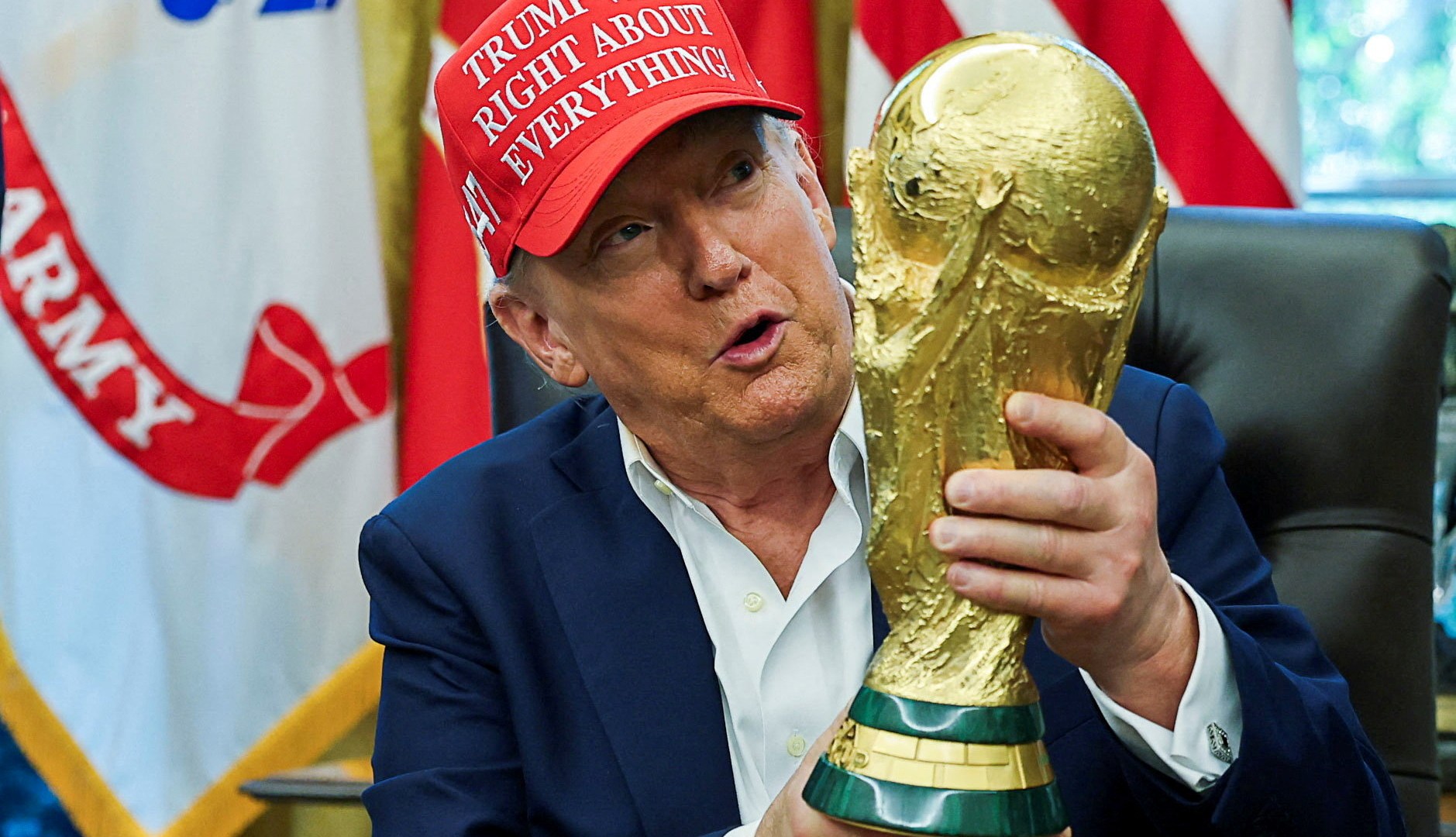 بعد صيحات استهجان سابقة.. ترمب يكشف موقفه من حضور مباريات في كأس العالم