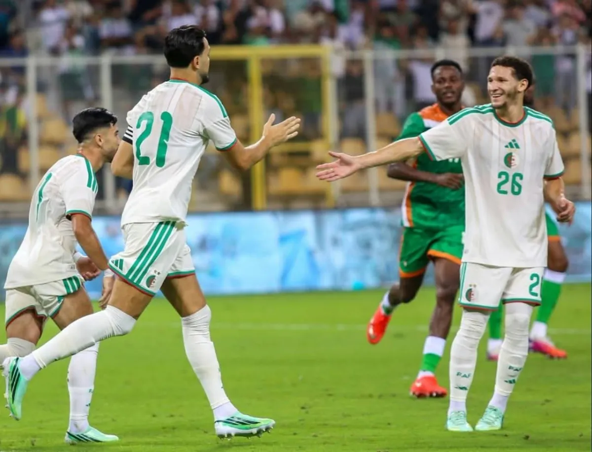 الجزائر تفوز على النيجر وديا