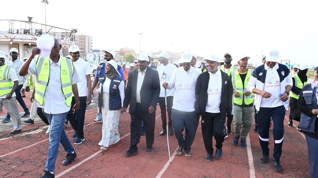 السودان..الصحة تطلقمارثون المشي بالساحة الخضراء