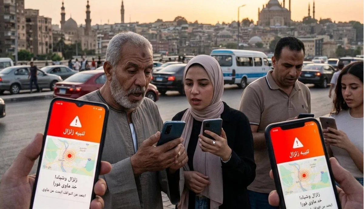 حين تهتز الأرض: كيف حين تهتز الأرض: كيف سبقت جوالات آندرويد الزلزال في مصر ولماذا صمت آيفون